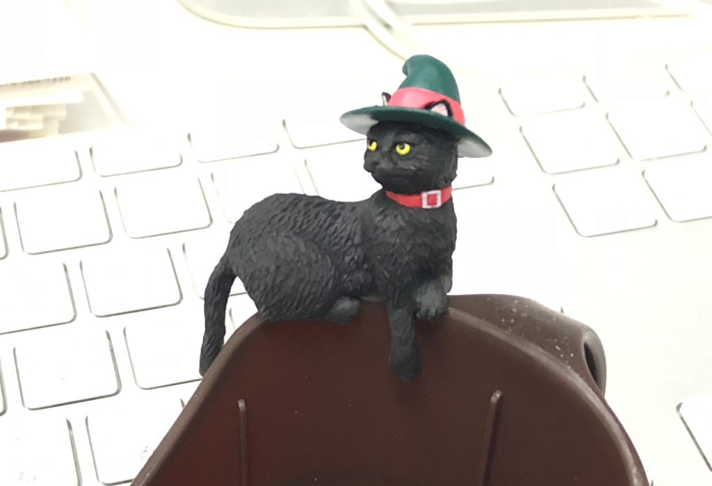 ハロウィン限定のふちねこ